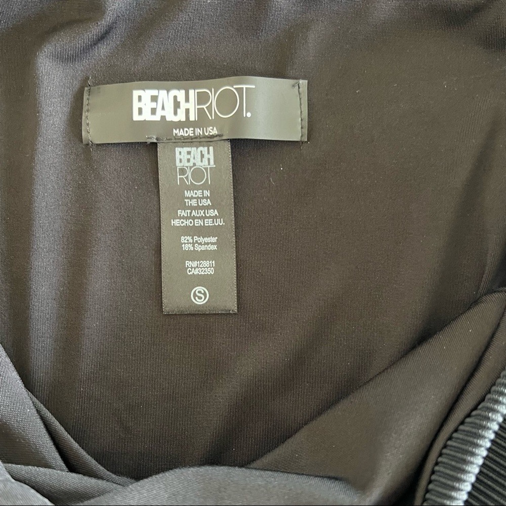 NEW without tags Beach Riot Celine One Piece - Black - Picture 5 of 7